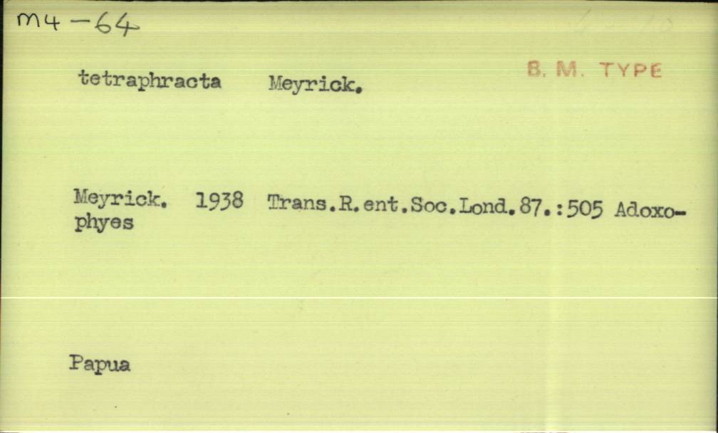 front of card